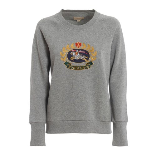  BURBERRY/博柏利 女士灰色棉质卫衣 8003029 PLFSX