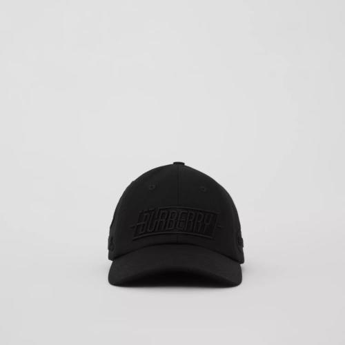  BURBERRY 22年秋冬 女士 徽章嵌花棉质嘎巴甸棒球帽 80561251