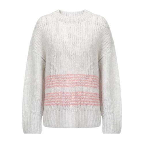 RAG & BONE 纯色 时尚 条纹元素 女士针织衫/毛衣 W285634XO