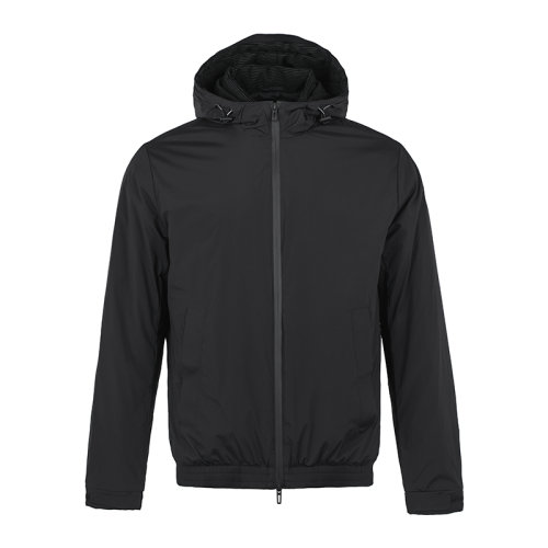 Emporio Armani/安普里奥阿玛尼21新品简约纯色连帽男士夹克外套6K1BC61NQKZ