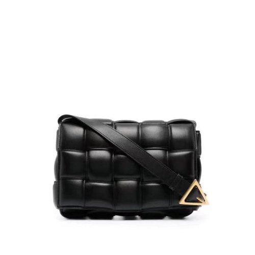 Bottega Veneta/葆蝶家  宝缇嘉女包 女士皮革单肩斜跨包 591970VCQR18425 LXB01AAB