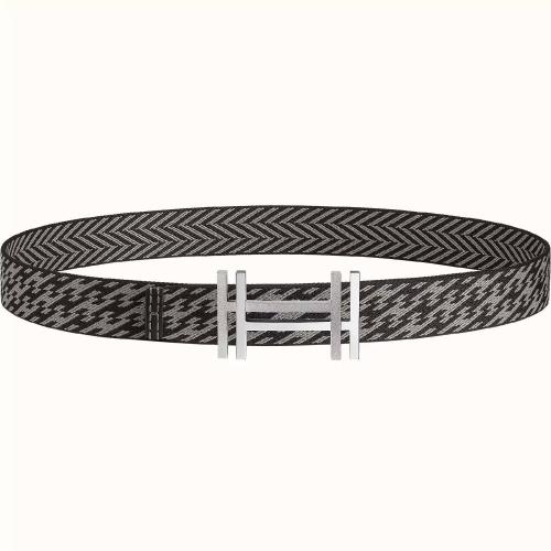  HERMES爱马仕 22年秋冬 男士 腰带 Boucle de ceinture H au Carre %26 Sangle H 32?mm H066050