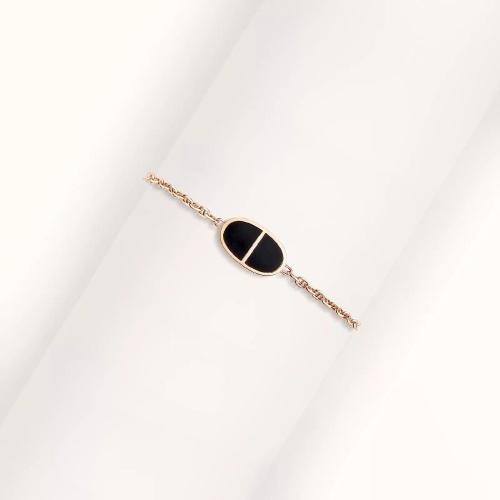  HERMES爱马仕 22年秋冬 女士 手链 Bracelet Chaine dancre Verso H220453B 00ST