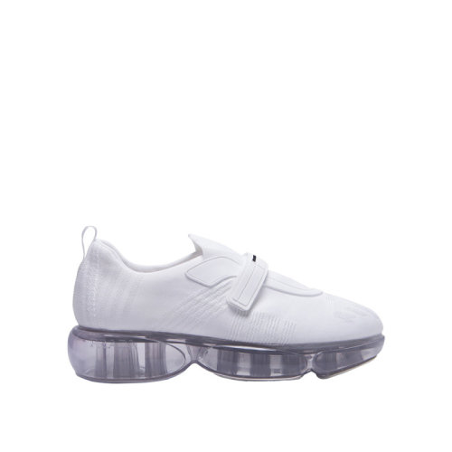 PRADA/普拉达  女鞋女士白色时尚百搭魔术贴休闲运动鞋  1E651I-T2O-F0009