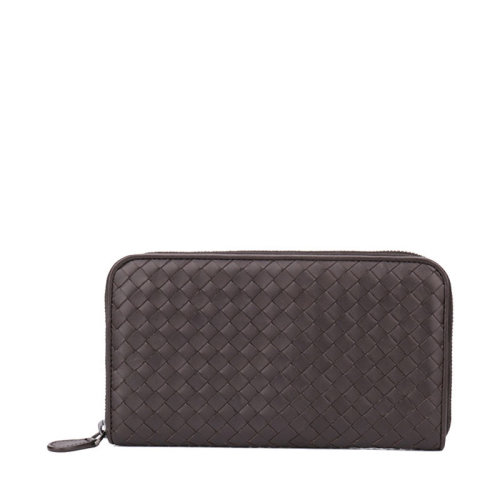 Bottega Veneta/葆蝶家 男士棕色牛皮钱包311263V46512006