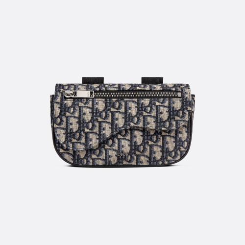 DIOR迪奥 22年秋冬 男士 手拿包 Pochette bras Saddle 2ADCA392YKY_H05E
