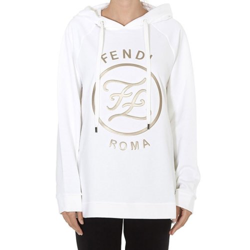  FENDI/芬迪 女士白色棉质卫衣 FAF105 AA4H F0J04 PLFSX