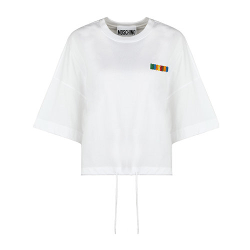 MOSCHINO/莫斯奇诺时尚休闲女士短袖T恤女士短袖T恤A070105401
