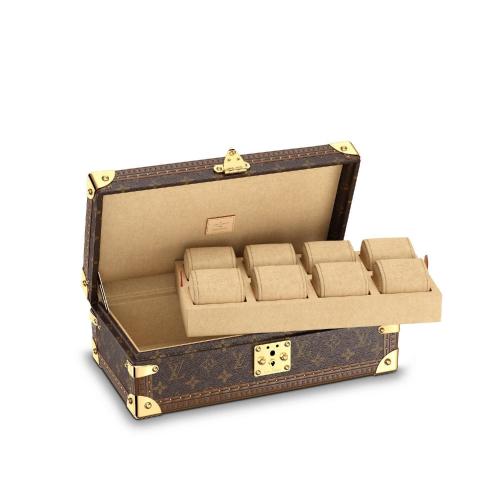  LV路易威登 22年秋冬 男士 腕表盒 COFFRET 8只装腕表箱 M47641 预定商品2-6周发货