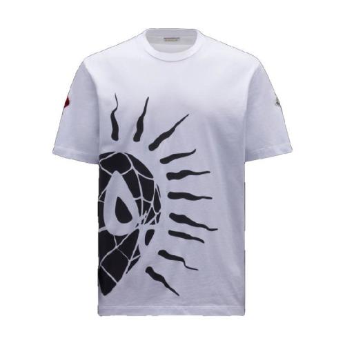  MONCLER蒙可蒙克莱 22年秋冬 男士 短袖T恤 Spider-Man Motif T-Shirt H20918C000048390T001