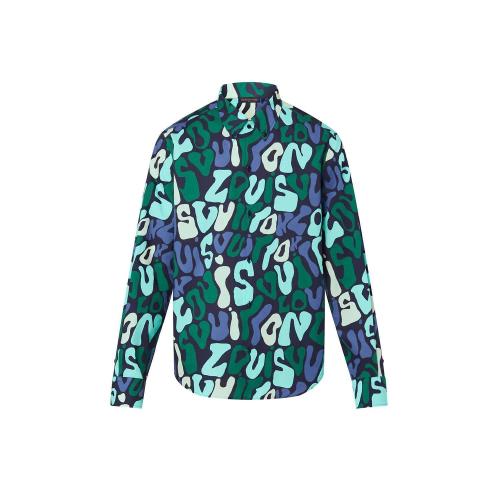  LV路易威登 22年秋冬 男士 长袖衬衫 长袖衬衫 1AAU49 1AAU46 1AAU48 1AAU47 1AAU4B 1AAU4A 1A