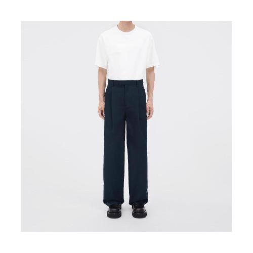  BV葆蝶家 22年秋冬 男士 休闲裤 pantalon ample en coton compact 714360V2BL04140