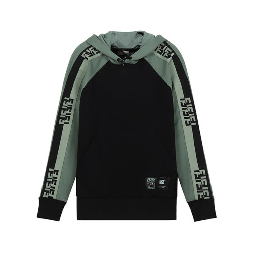 FENDI/芬迪 2021款 男卫衣 男士聚酯纤维连帽长袖卫衣运动衫 FAF588 A529