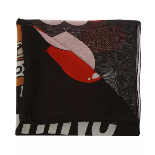 MOSCHINO/莫斯奇诺 女士 混色丝质时尚围巾/披肩围巾 03520M2222003