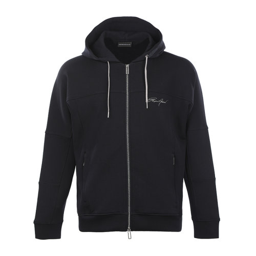 Emporio Armani/安普里奥阿玛尼22年字母徽标男士开胸卫衣男卫衣 3L1MFJ1JHSZ