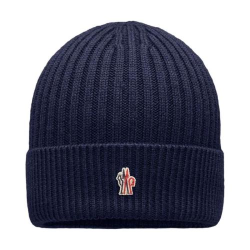 MONCLER蒙可蒙克莱 22年秋冬 男士 帽子 Ribbed Knit Wool Beanie H20973B0000804761778
