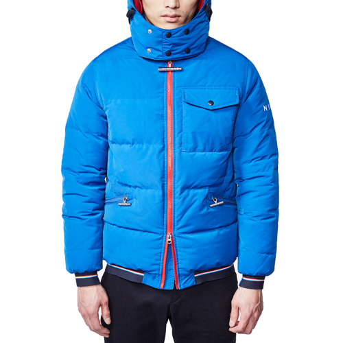 Nivose/尼渥丝 GETS 双层羽绒内衬设计 超保暖 可脱卸帽兜  短款羽绒夹克 男士羽绒服 明星私服 两色可选