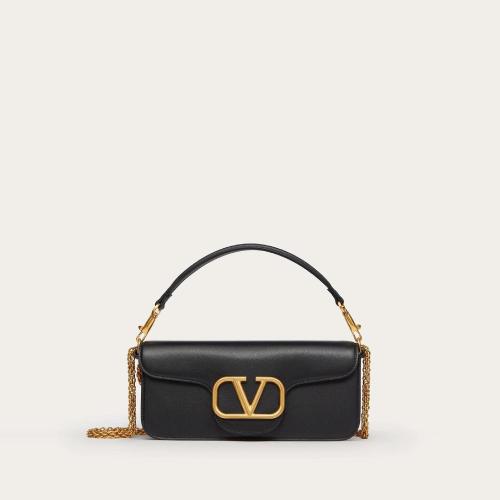  VALENTINO华伦天奴 22年秋冬 女士 单肩包 SAC a BANDOULIERE LOCò EN VEAU 1W2B0K30ZXL0NO