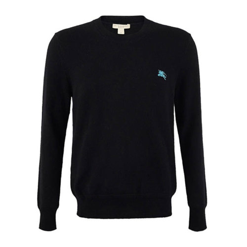 BURBERRY/博柏利 男士羊绒圆领套头长袖上衣针织衫羊绒衫