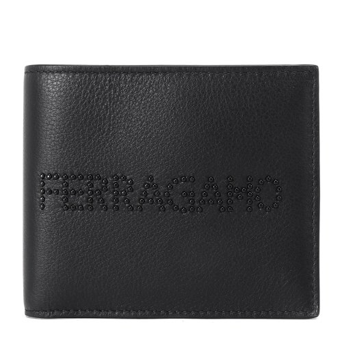 Salvatore Ferragamo/菲拉格慕 黑色/红色 男士包袋拼色双折钱包 704566-66A376-ANIMATION BO 新款