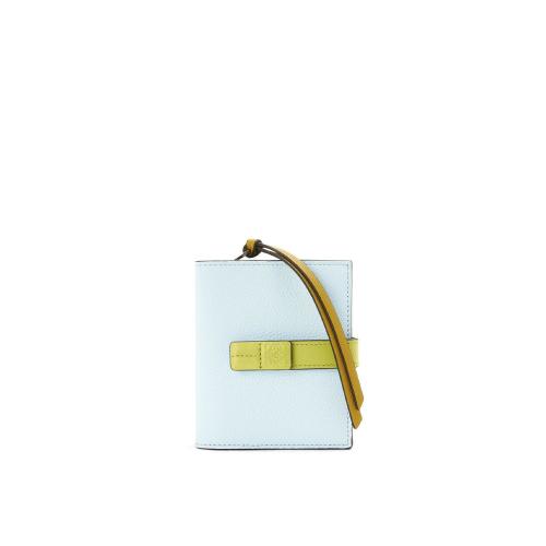  LOEWE罗意威 22年秋冬 女士 钱包 Compact zip wallet in soft grained calfskin C660Z41X01-5