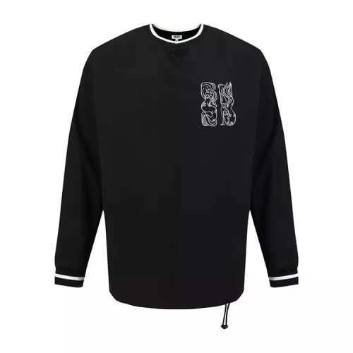 KENZO/高田贤三  凯卓男装 男士黑色棉质时尚休闲圆领秋冬卫衣 FA55SW6011NC.99