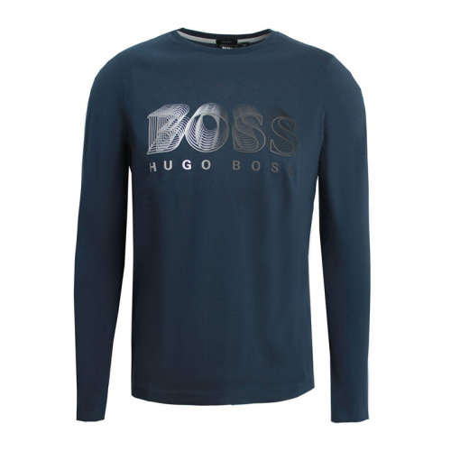Hugo Boss 雨果博斯  男装 服饰 棉潮流图案圆领男士卫衣 50399931