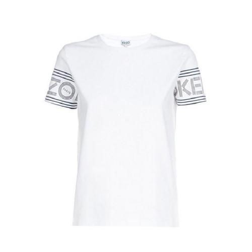  KENZO/高田贤三 女士白色棉质短袖T恤 F002TS793985-01 PLFSX