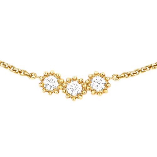 DIOR/迪奥  女士MIMIROSE 18K黄金和钻石手链 JMRO95007_0000