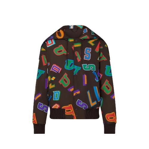  LV路易威登 22年春夏 男士 卫衣 Blouson a capuche NBA Letters 1A8XBE 1A8XBF 1A8XBI 1A8XBD 预定商品2-8周发货