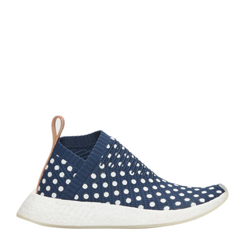 ADIDAS ORIGINALS/阿迪达斯三叶 草 男鞋蓝波点跑鞋 藏青蓝 BA7212