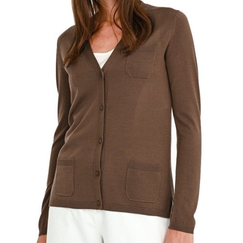 MaxMara/麦丝玛拉 女士棕色羊毛针织衫/毛衫 93460319600 ERICE 002