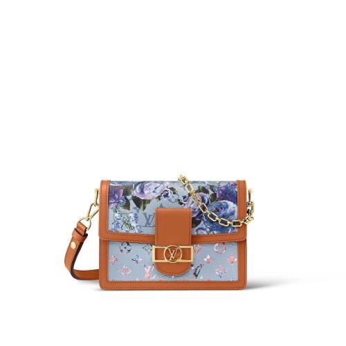  LV路易威登 22年秋冬 女士 单肩包 DAUPHINE 中号手袋 M21266
