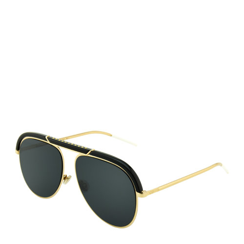 DIOR/迪奥 个性 时尚 飞行员 蛤蟆镜 板材合金 全框 男女款 太阳镜 大框 百搭 2色可选 墨镜 眼镜 DIORDESERTIC 58mm DIOR 迪奥