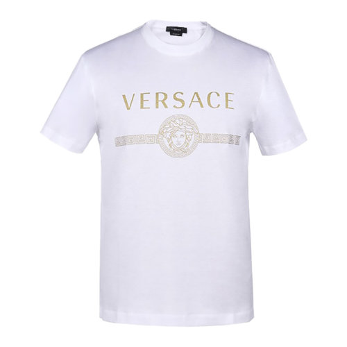 VERSACE/范思哲 2021款 男士短袖T恤 男士棉质圆领短袖T恤 A87573 A228806
