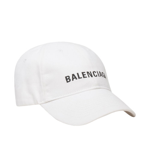 Balenciaga/巴黎世家新款 男女同款白色棉质棒球帽529192410B29060