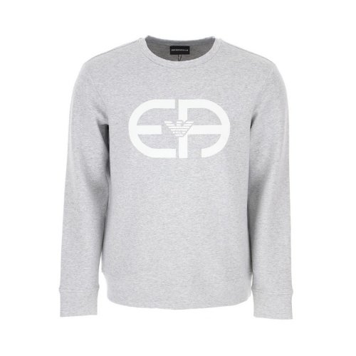  Emporio Armani/安普里奥阿玛尼 男士浅灰色棉质卫衣 6K1M69 1JHSZ 0616 PLFSX