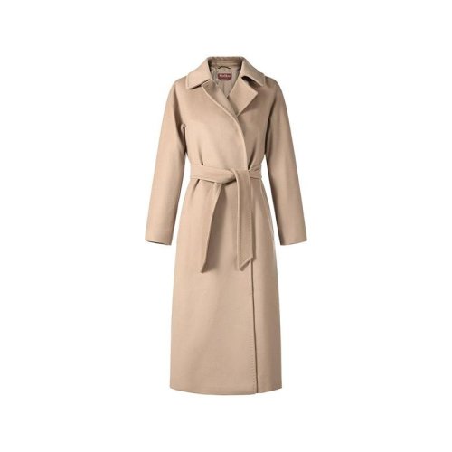  MaxMara/麦丝玛拉 女士驼色羊毛大衣 3ABELIA 006 PLFSX