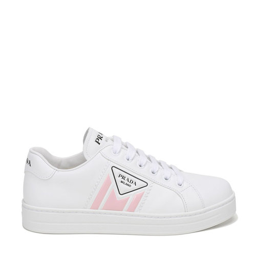 PRADA/普拉达 女士牛皮系带休闲运动鞋板鞋 1E125M 3L8U F 005