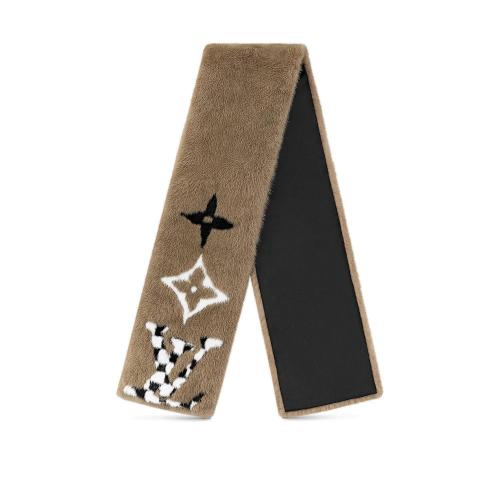  LV路易威登 22年秋冬 女士 围巾 PLAYGRAM FUR 围巾 M77862