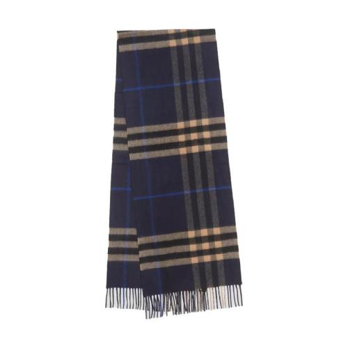  BURBERRY 22年秋冬 女士 经典格纹羊绒围巾 80223461