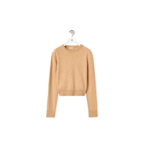  LOEWE罗意威 22年秋冬 女士 针织衫 Twisted sweater in wool S359Y14KAM-3150