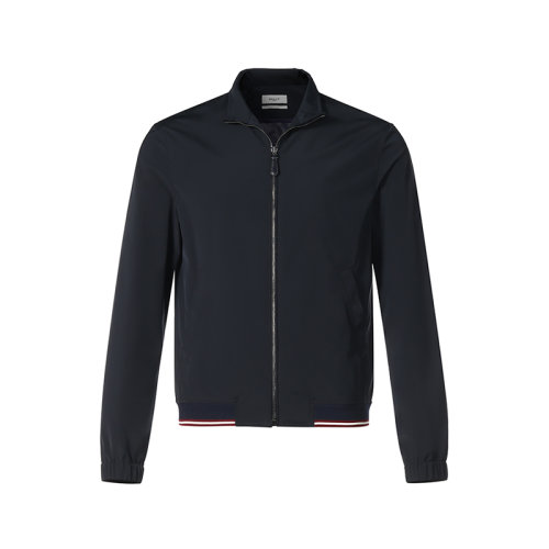 BALLY/巴利 男士聚酯纤维红白条纹装饰夹克上衣外套 M3BA414F 5284