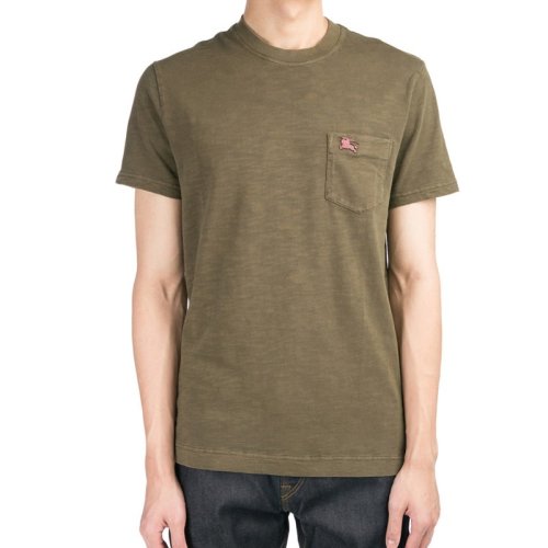  BURBERRY/博柏利 男士绿色棉质短袖T恤 3943784 PLFSX