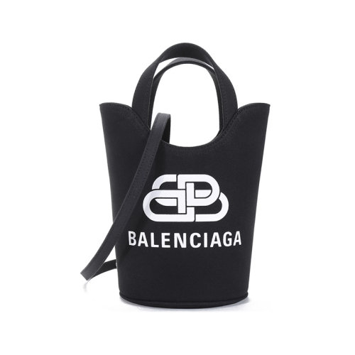 Balenciaga/巴黎世家  女士XS号织物手提单肩斜挎包水桶包 619979 2HH13