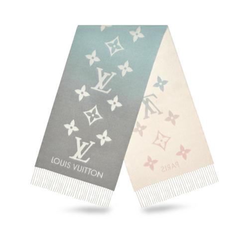  LV路易威登 22年秋冬 女士 围巾 Reykjavik Gradient 围巾 M70868 预定商品2-8周发货