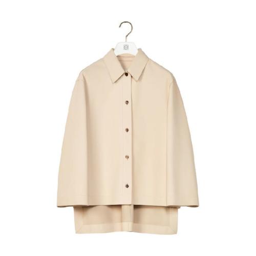  LOEWE罗意威 22年秋冬 女士 长袖衬衫 Tunic shirt in nappa S359Y19L25-2370