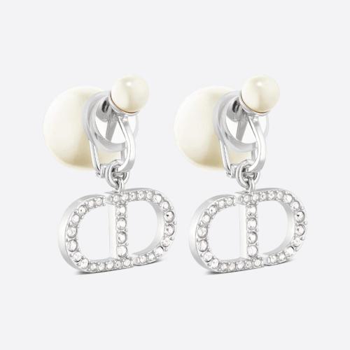  DIOR迪奥 22年秋冬 女士 耳环 Dior Tribales 夹式耳环 E2141WOMCY_D13S