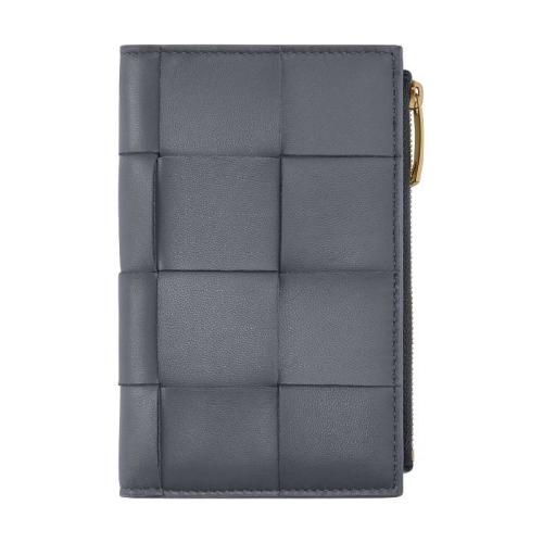  BV葆蝶家 22年秋冬 女士 钱包 PORTEFEUILLE a DEUX VOLETS 667130VCQC11233 预定商品1-3周发货