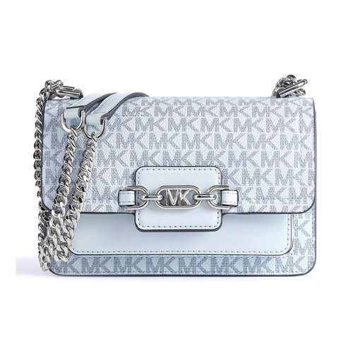 Michael Kors/迈克·科尔斯 老花满印金属装饰翻盖 单肩手提包 女款32S2S7HC0V